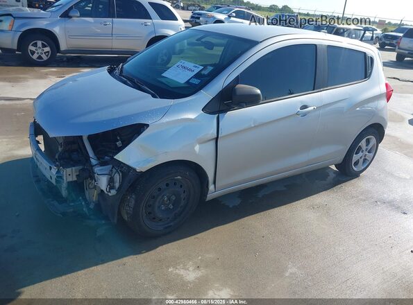 KL8CB6SA3LC458899 2020 CHEVROLET SPARK Silver Передня ліва чверть