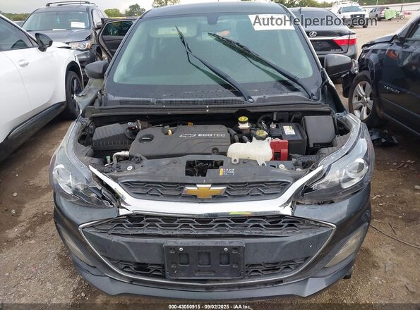 KL8CB6SA4MC730121 2021 CHEVROLET SPARK Черный Вид задней части салона