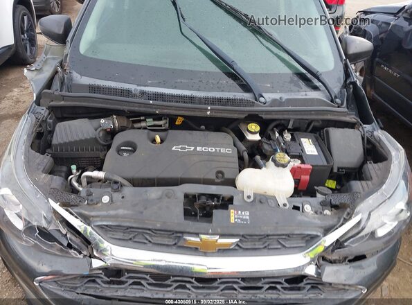 KL8CB6SA4MC730121 2021 CHEVROLET SPARK Черный Вид сзади