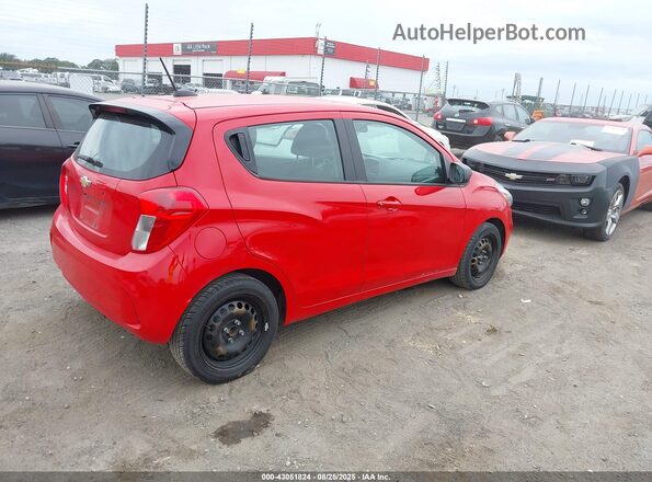 KL8CB6SA8MC227708 2021 CHEVROLET SPARK Красный Задняя правая четверть