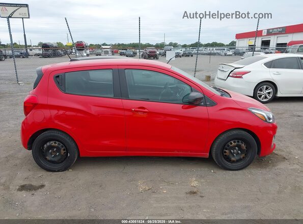 KL8CB6SA8MC227708 2021 CHEVROLET SPARK Красный Вид задней части салона