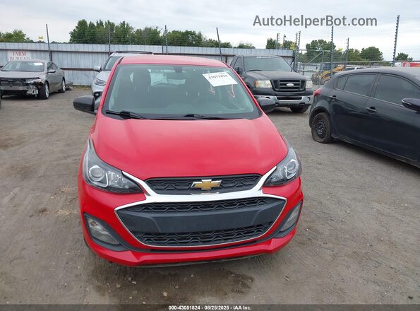 KL8CB6SA8MC227708 2021 CHEVROLET SPARK Красный Вид щитка приборов