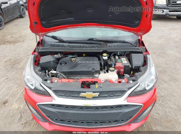 KL8CB6SA8MC227708 2021 CHEVROLET SPARK Красный Вид сзади