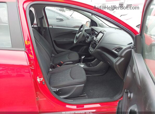 KL8CB6SA8MC227708 2021 CHEVROLET SPARK Красный Вид салона спереди
