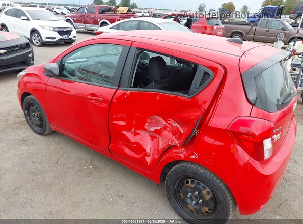 KL8CB6SA8MC227708 2021 CHEVROLET SPARK Красный Вид спереди