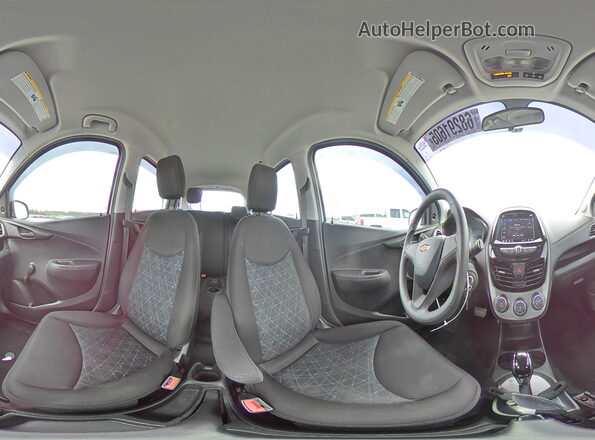 KL8CB6SA9MC714593 2021 CHEVROLET SPARK White Widok wnętrza 360 stopni