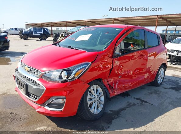 KL8CD6SA5MC709529 2021 CHEVROLET SPARK Red Vista tres cuartos delantera izquierda