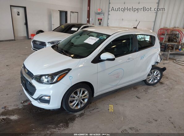 KL8CD6SA6NC017698 2022 CHEVROLET SPARK White წინა მარცხენა ხედი სამი მეოთხედიდან