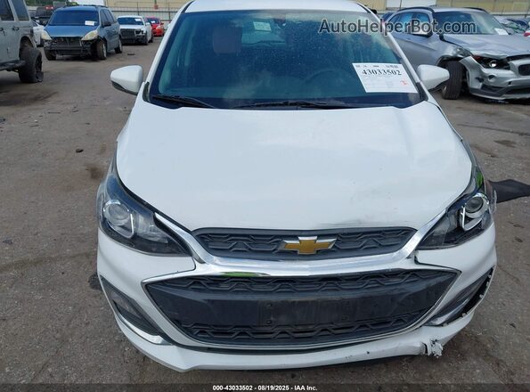 KL8CD6SA9MC722073 2021 CHEVROLET SPARK White Вид щитка приладів