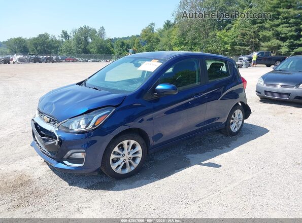 KL8CD6SA9NC030686 2022 CHEVROLET SPARK Blue წინა მარცხენა ხედი სამი მეოთხედიდან