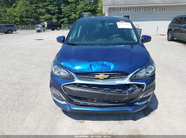 KL8CD6SA9NC030686 2022 CHEVROLET SPARK Blue ხელსაწყოთა პანელის ხედი