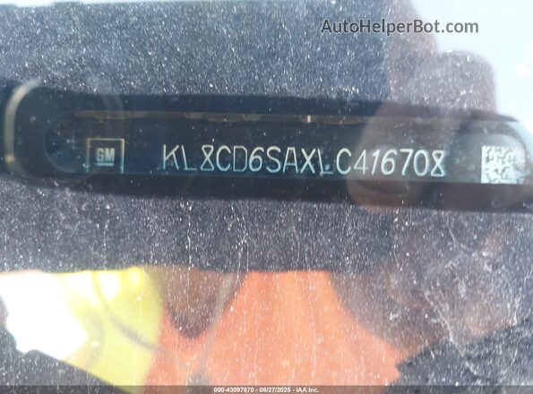 KL8CD6SAXLC416708 2020 CHEVROLET SPARK Cream Engine compartment view