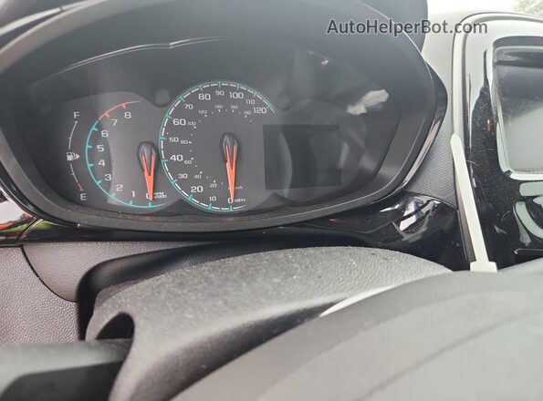 KL8CH6SA5MC736332 2021 CHEVROLET SPARK Maroon Instrument cluster view