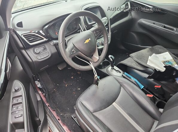 KL8CH6SA5MC736332 2021 CHEVROLET SPARK Maroon Dashboard view