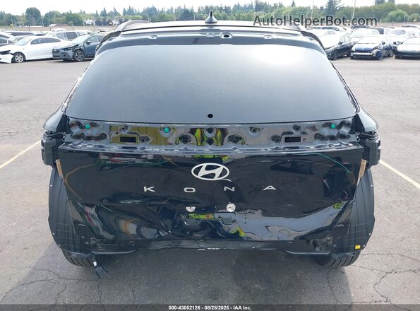 KM8HB3AB5SU253739 2025 HYUNDAI KONA Black Widok z przodu
