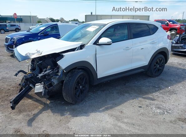 KM8J23A48LU099533 2020 HYUNDAI TUCSON Белый Передняя левая четверть