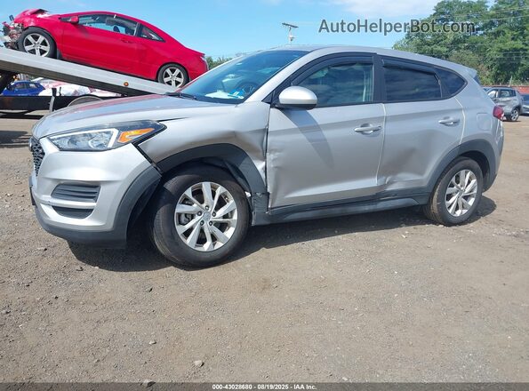KM8J2CA46LU160054 2020 HYUNDAI TUCSON Gray წინა მარცხენა ხედი სამი მეოთხედიდან