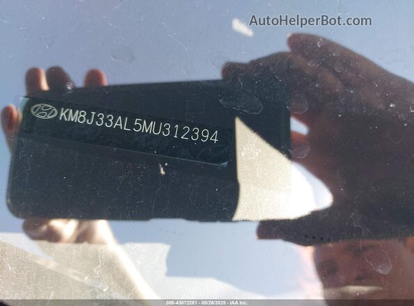 KM8J33AL5MU312394 2021 HYUNDAI TUCSON Серый Вид подкапотного пространства