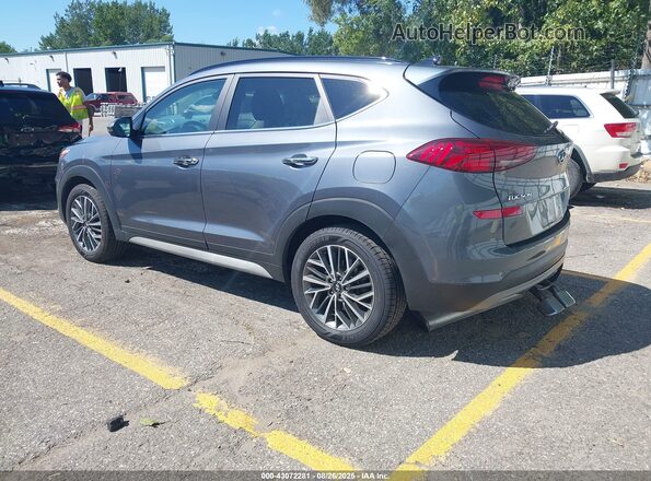 KM8J33AL5MU312394 2021 HYUNDAI TUCSON Серый Задняя левая четверть