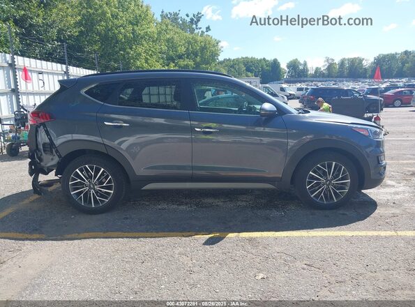 KM8J33AL5MU312394 2021 HYUNDAI TUCSON Серый Вид задней части салона