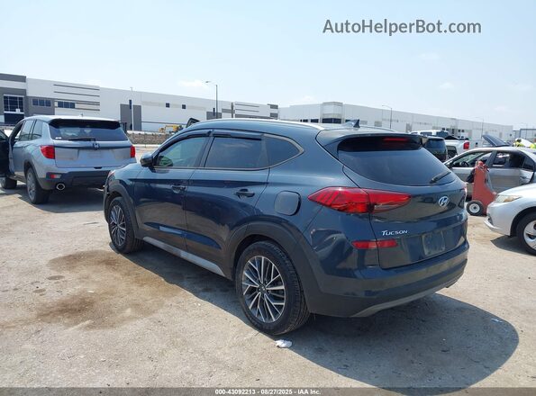 KM8J33AL9MU339663 2021 HYUNDAI TUCSON Серый Задняя левая четверть