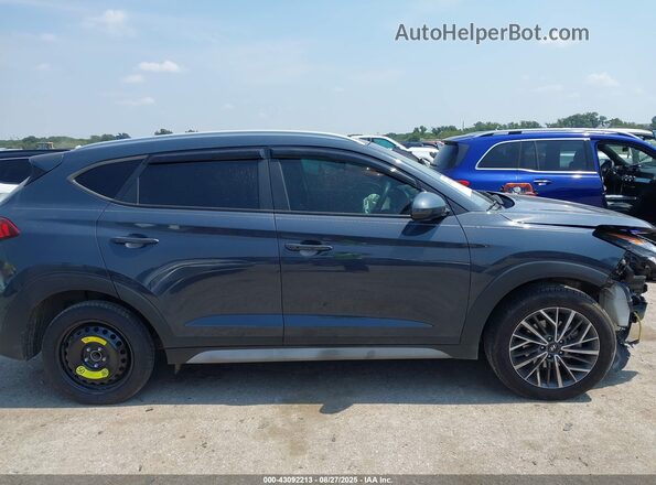 KM8J33AL9MU339663 2021 HYUNDAI TUCSON Серый Вид задней части салона