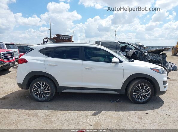 KM8J33ALXLU227579 2020 HYUNDAI TUCSON Белый Вид задней части салона