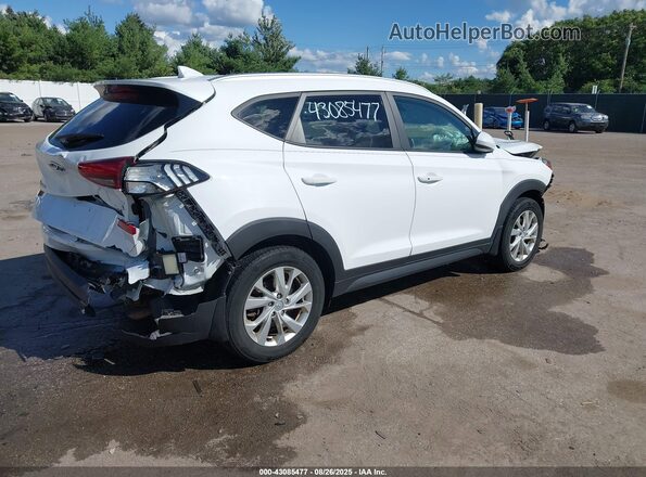 KM8J3CA48MU285877 2021 HYUNDAI TUCSON White უკანა მარჯვენა
