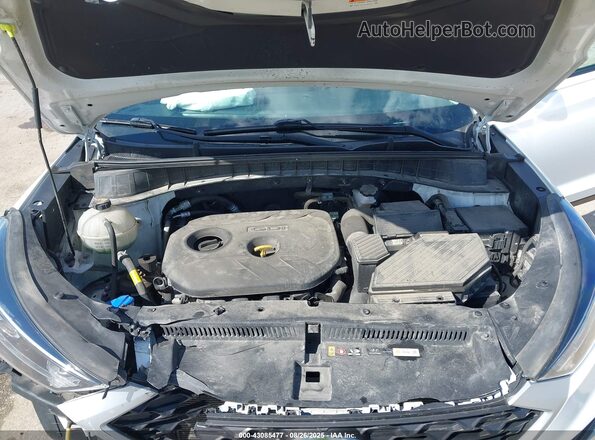 KM8J3CA48MU285877 2021 HYUNDAI TUCSON White უკანა ხედი