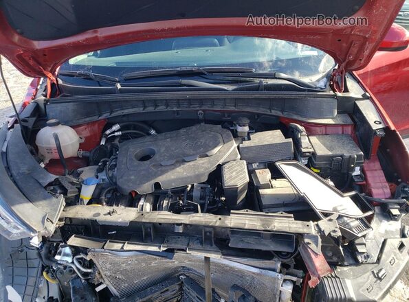 KM8J3CAL2MU393211 2021 HYUNDAI TUCSON Red Widok komory silnika