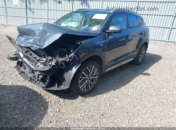 KM8J3CAL3MU380600 2021 HYUNDAI TUCSON Gray Front left