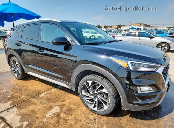 KM8J3CAL8MU410657 2021 HYUNDAI TUCSON Черный 