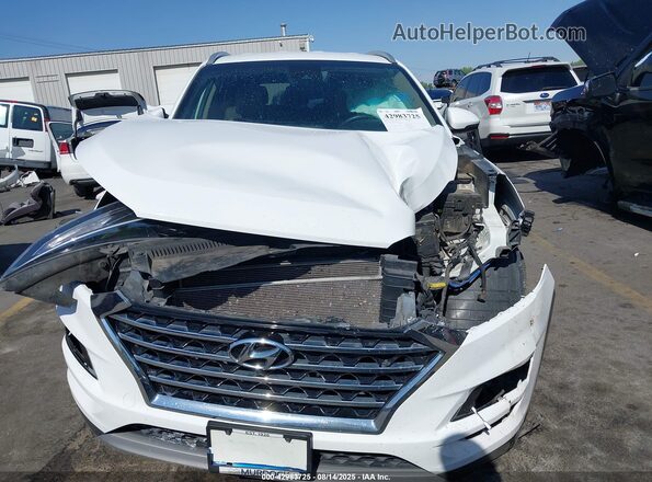 KM8J3CALXMU365852 2021 HYUNDAI TUCSON White Instrument cluster view