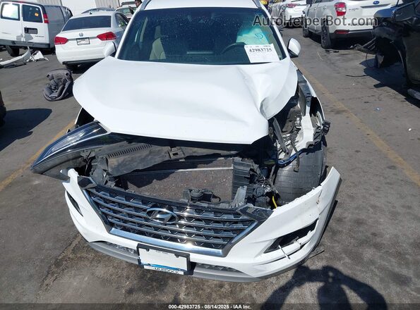 KM8J3CALXMU365852 2021 HYUNDAI TUCSON White Front view