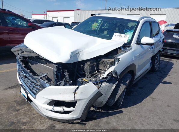 KM8J3CALXMU365852 2021 HYUNDAI TUCSON White Front left