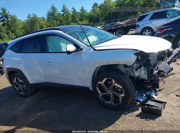 KM8JCCD12RU201819 2024 HYUNDAI TUCSON HYBRID White Vista interior de 360 grados