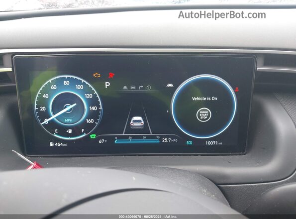 KM8JECD19RU180963 2024 HYUNDAI TUCSON HYBRID Белый Вид задних сидений
