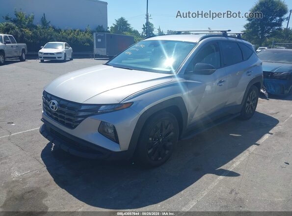 KM8JF3AE7PU205618 2023 HYUNDAI TUCSON Gray Front left