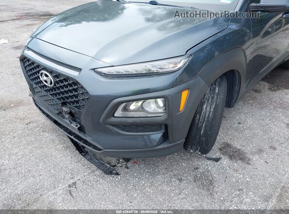 KM8K12AA0LU473365 2020 HYUNDAI KONA Dark Blue Front view