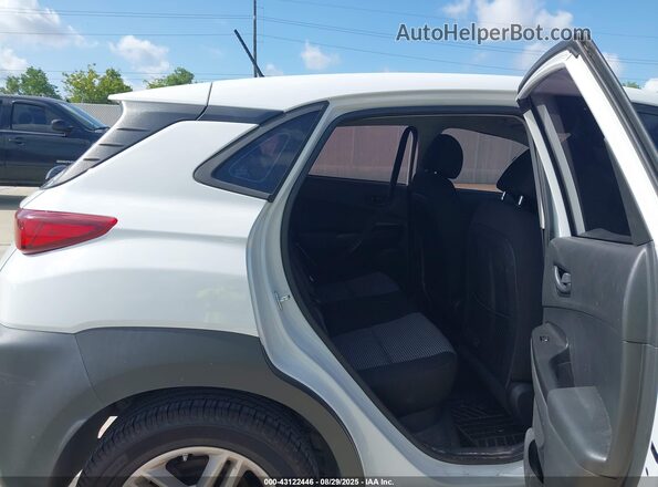 KM8K12AA0MU639143 2021 HYUNDAI KONA White Widok naklejki z numerem VIN