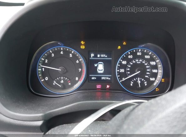 KM8K1CAAXMU627488 2021 HYUNDAI KONA Gray Вид задніх сидінь