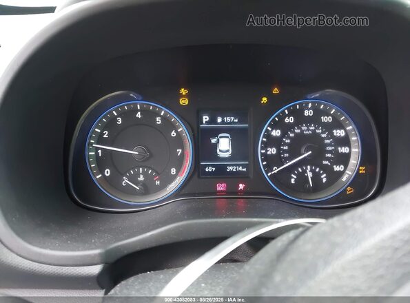 KM8K1CAAXMU627488 2021 HYUNDAI KONA Gray 