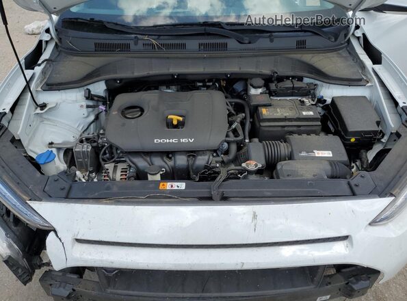 KM8K22AA8LU517755 2020 HYUNDAI KONA White Շարժիչի բաժամունքի տեսք