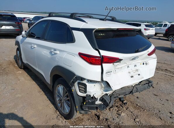 KM8K22AA9MU747774 2021 HYUNDAI KONA White Trasero izquierdo