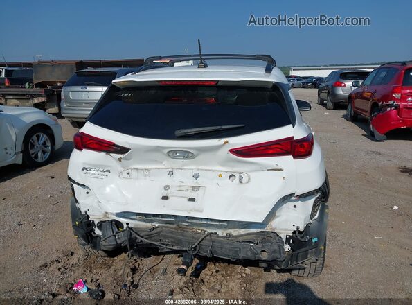 KM8K22AA9MU747774 2021 HYUNDAI KONA White 