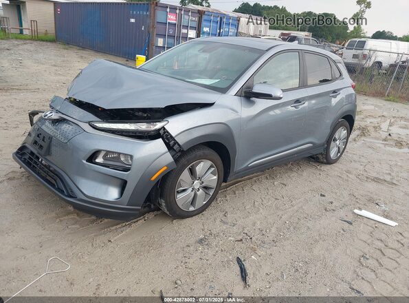 KM8K33AG1MU099001 2021 HYUNDAI KONA ELECTRIC Silver 