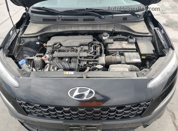 KM8K3CABXPU960250 2023 HYUNDAI KONA Black Вид підкапотного простору