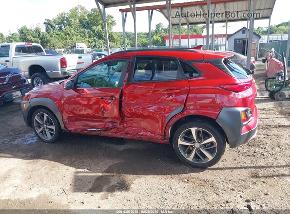 KM8K5CA56MU742791 2021 HYUNDAI KONA Red 360 interior view