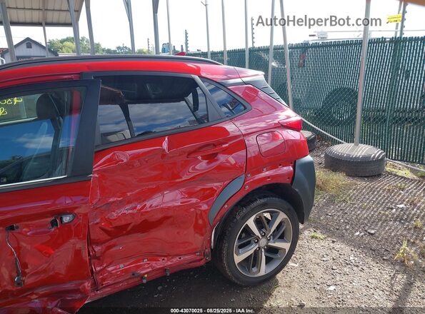 KM8K5CA56MU742791 2021 HYUNDAI KONA Red 