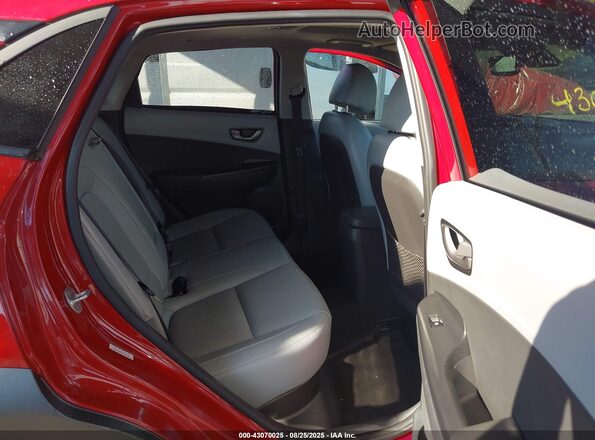 KM8K5CA56MU742791 2021 HYUNDAI KONA Red VIN sticker view